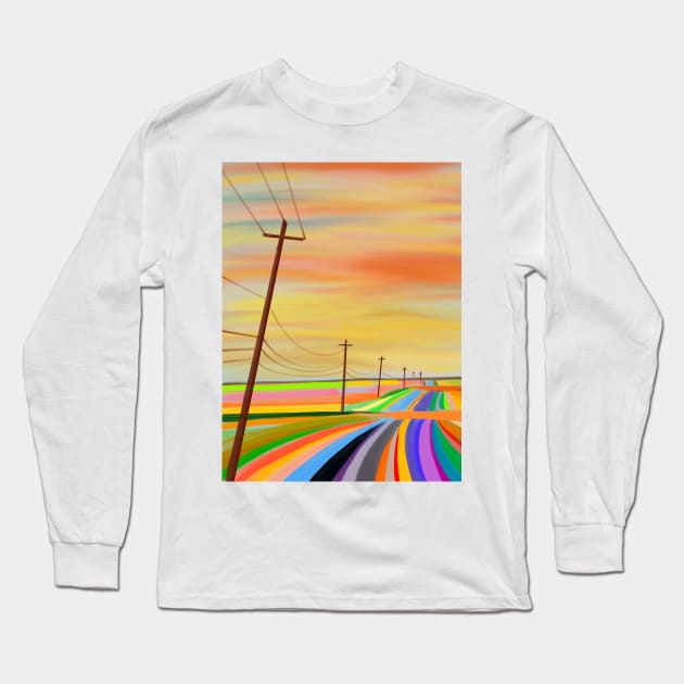 Road To Nowhere Long Sleeve T-Shirt by HazedEnConfused